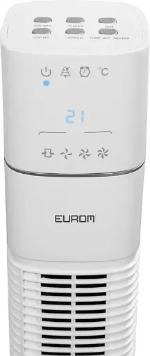[98 011 55] Ventilateur sur pied Towerfan 120, 60 watts Blanc